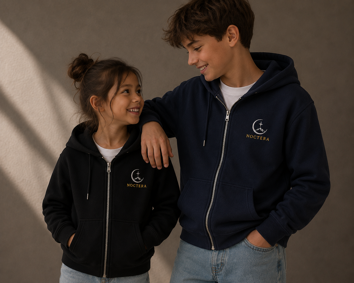 NOCTERA. | Kids Zip Hoodie
